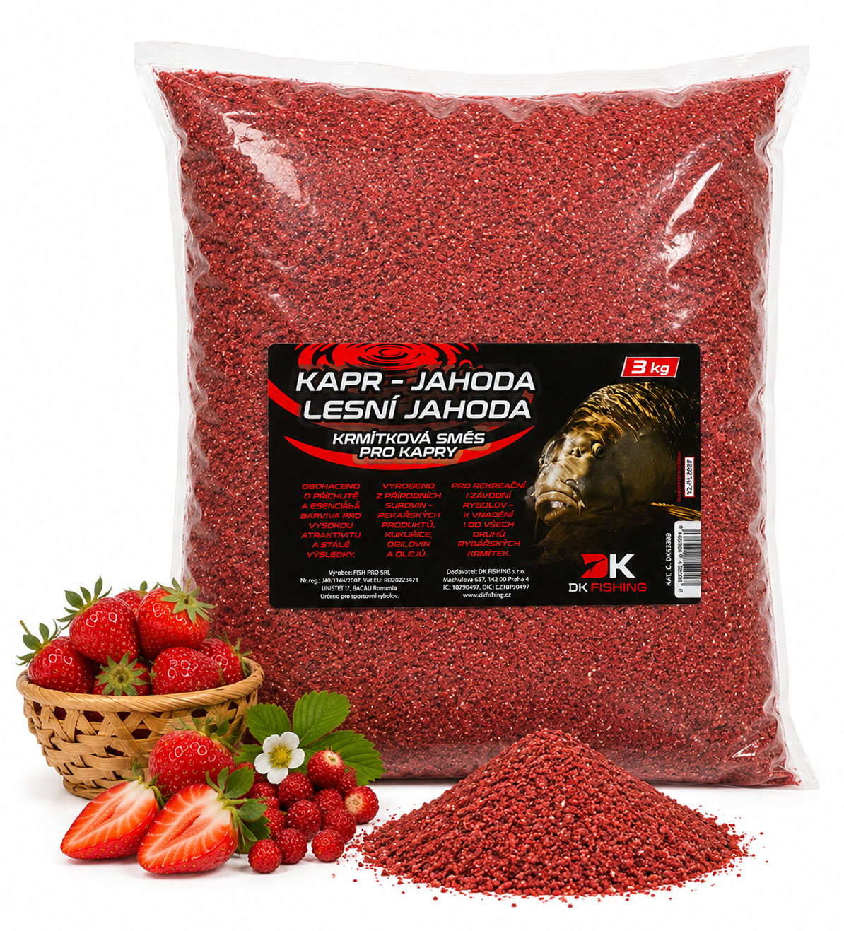 Krmítková směs DK fishing 3kg