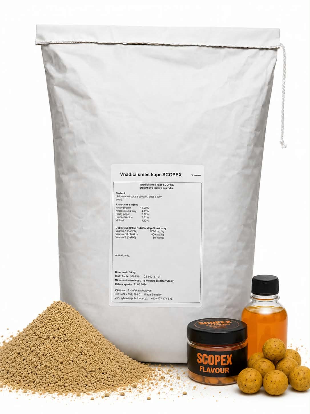Krmítkové směsi 10kg 