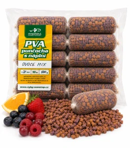PVA punčocha s náplní Ovocný mix 35 mm – 10 ks / 500 g