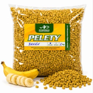 Pelety 3mm BANÁN 2kg