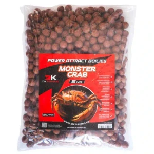 Krmné boilies Power Attract monster crab 5kg 24mm