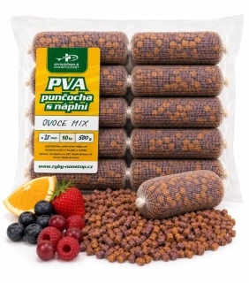 PVA punčocha s náplní Ovocný mix 35 mm – 10 ks / 500 g