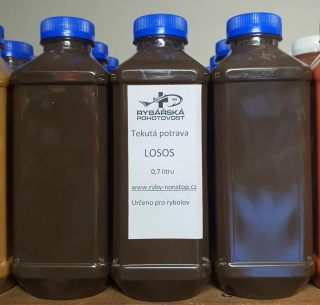 Tekutá potrava losos 0,7l